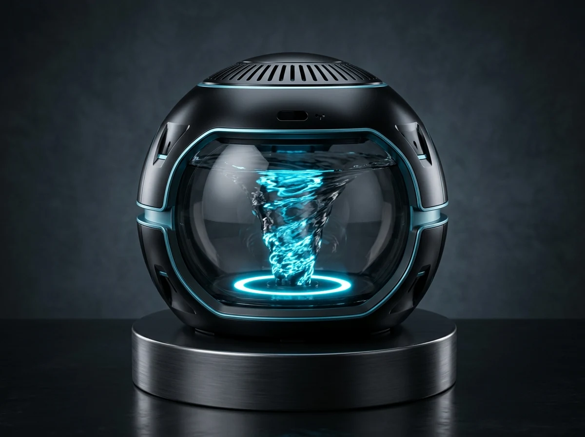 TwistaPures™ High-Velocity Hydro-Cyclone Air Purifier